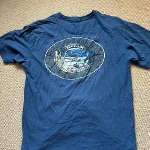 Blue Graphic T-Shirt